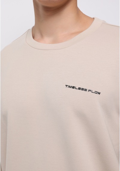 Colin's Colins Regular Fit Erkek Bej Sweatshirt Cl1077180 Q1.v2 Beı Bej
