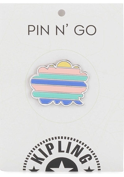 Kıplıng Stripy Cloud Pin Rozet Baskılı Mıx Col Ss20 Baskılı Çok Renkli