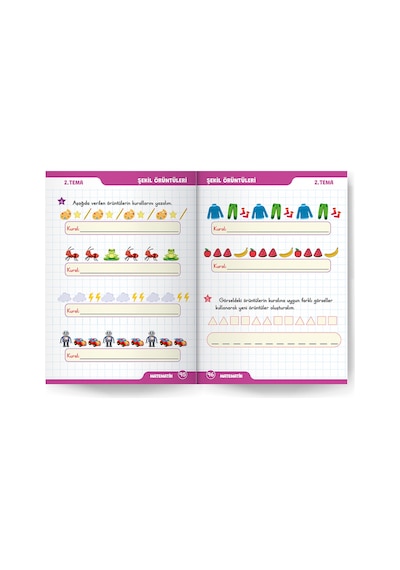 2. Sınıf Etkinlikli Soru Bankası Matematik 1. Kitap