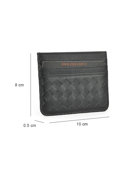 Ziya, Unisex Hakiki Deri Kartlık 1539852z06 Siyah 1539852z06 000 Siyah