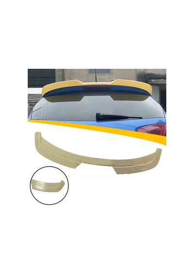 Seat Leon Mk2 Spoiler Parlak Siyah Spoyler Plastik İthal 2005-2012