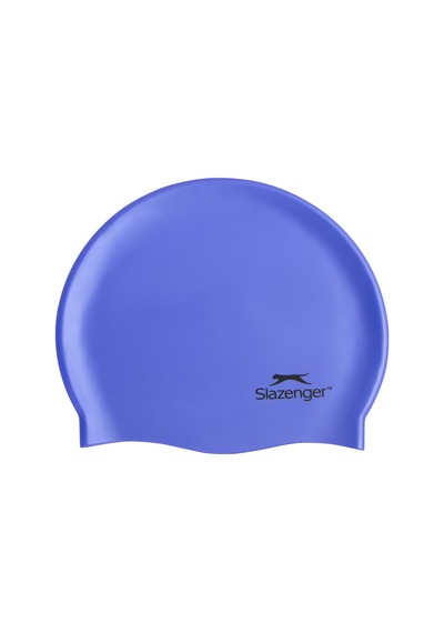 Slazenger Yüzücü Bonesi Silikon Sn00 Royal Pvc Zipper Bag Açık Mor