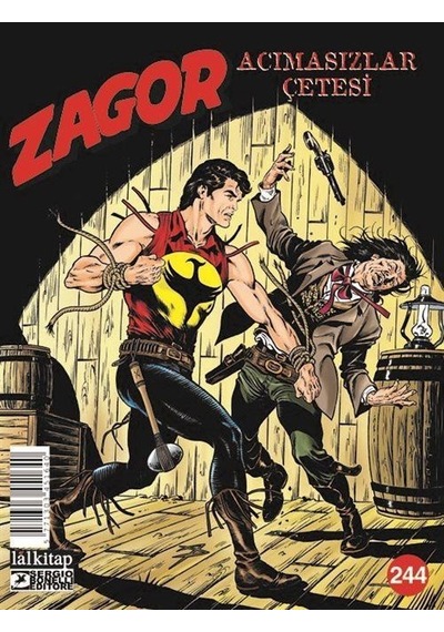 Zagor Sayı 244 - Acımasızlar Çetesi - Antonio Zamberletti - Lal