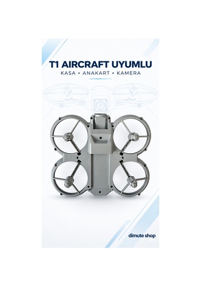 T1 Drone Kasası - Anakart Ve Kamera Dahil Yedek Parça Kasa - 922577246