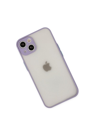 Apple iPhone  Uyumlu  14 Kılıf Montreal Silikon Kapak - Mor