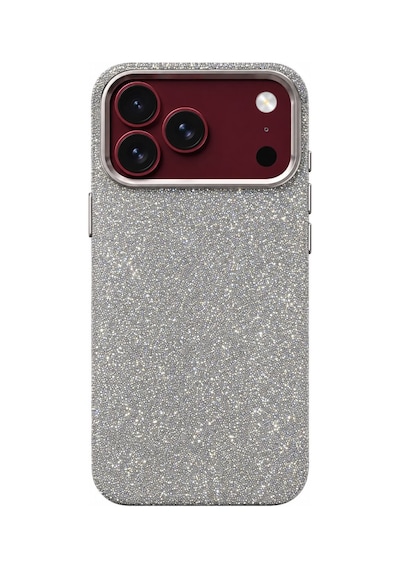 Nettech Apple İphone 17 Pro Max Uyumlu Nt-n130 Taşlı Seri Arka Koruma Kılıf - Mavi