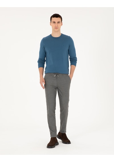 Pierre Cardin Erkek Kobalt Kazak /triko 50296575-vr077 Kobalt
