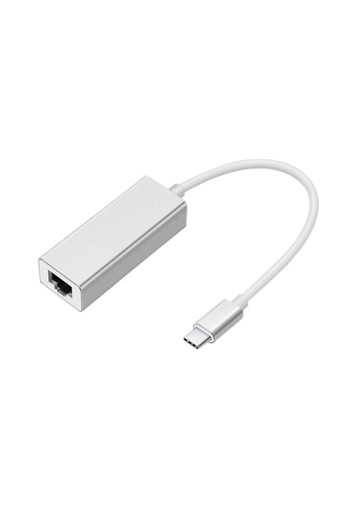 Piili Type-c Ethernet Dönüştürücü Adaptör Gri