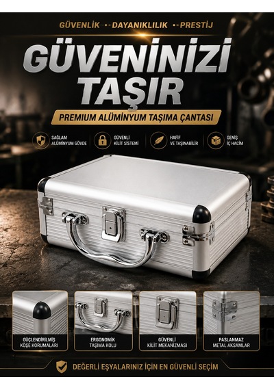 Mucit Home Pro Kutu 6 Parça Elmas Kaplı Panç Seti 20-65 Mm Mermer Granit Seramik Delme Panç