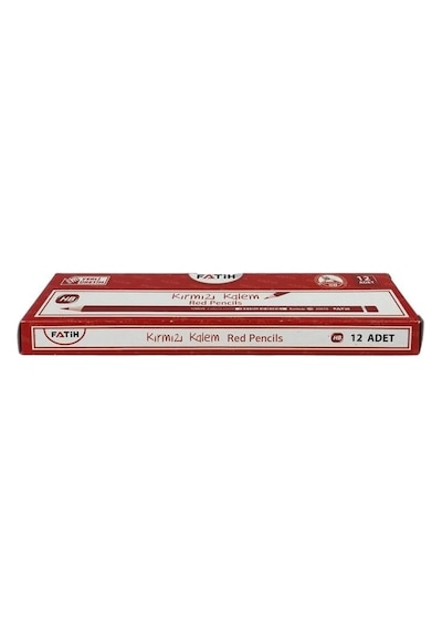 Fatih Kopya Kalemi Kırmızı Hb 12'li Paket Çok Renkli