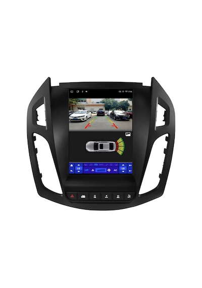 Ford Connect Siyah Çerçeveli 2k Görüntü Kaliteli Tesla 9.7 Inch Multimedya Sistemi 4+64 Clarion 2013-2016 9"