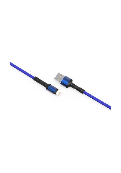 Zore Ls64 Lightning Usb Kablo-Mavi