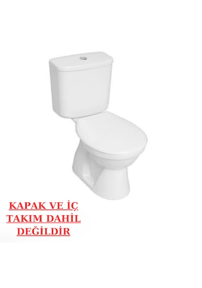 VitrA Norm Alttan Çıkış Klozet+Rezervuar Beyaz 3208L003-0181
