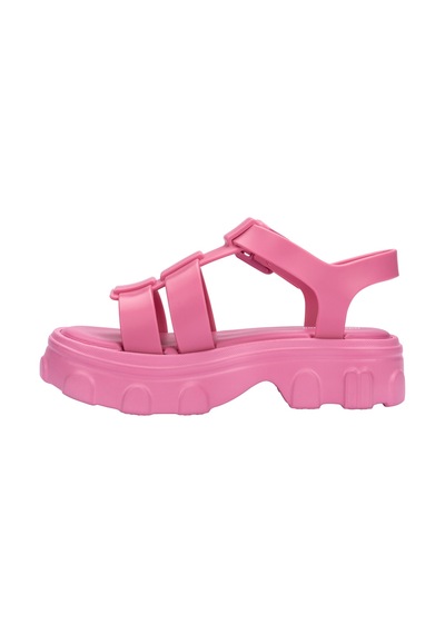 Mini Melissa Ella Infantil Preto Kız Çocuk Sandalet Pembe 36442