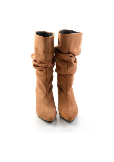 Camel Süet Kadın Çizme K03527400672