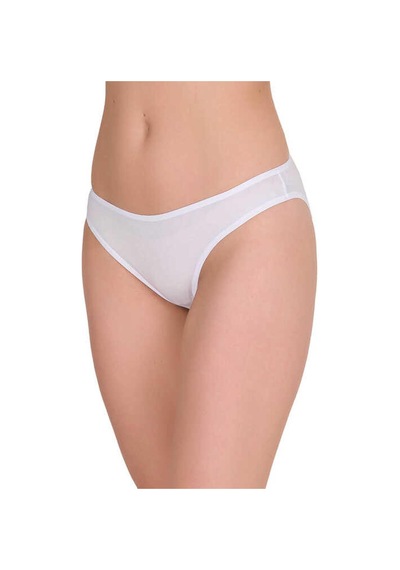 Kadın Likralı 3 Lü Slip Külot Berrak-2056 Beyaz