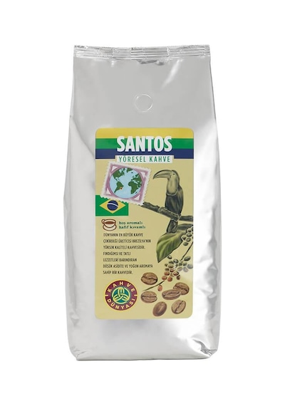 Kahve Dünyası Kosta Rika Ve Santos Yöresel Çekirdek Kahve 2 x 1 KG
