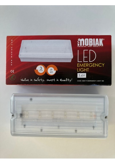 Mobıak - Led Acil Aydınlatma Armatürü - Avrupadan İthal, Ce, Rohs Şeffaf