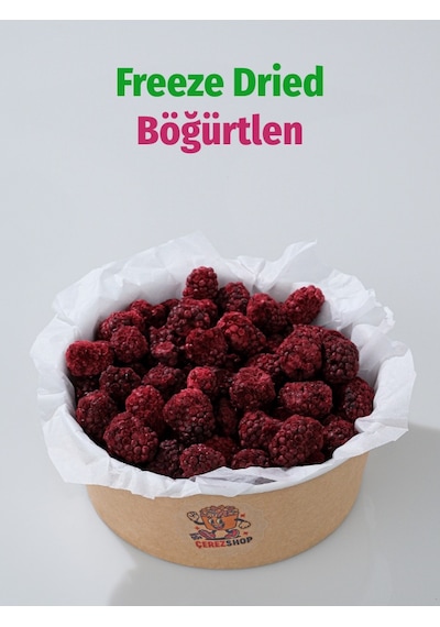 Böğürtlen Meyve Cipsi Freeze Dried Doğal Çıtır Atıştırmalık 110 Gr 110 G