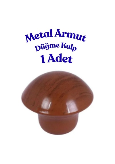 Klc Metal Yuvarlak Armut Düğme Kulp Çocuk Odası, Mutfak Ve Dolap İçin Modern Çekmece Kulbu Kulpları Armut Armut