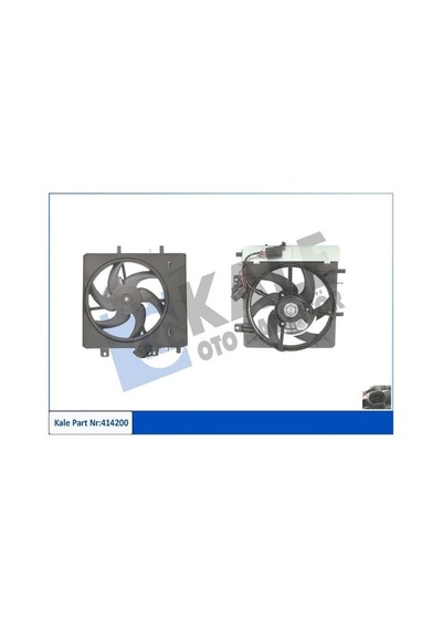 Kale 414200 Fan Motoru+davlumbaz Peugeot 1007 207 Citroen C2 C3 C3 2-ıı 1.4 1.6