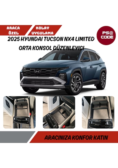 2025 Model Hyundai Tuscon Orta Kolçak İçi Düzenleyici