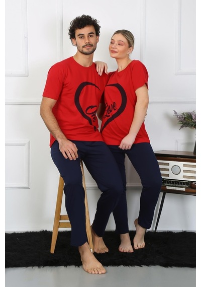 Akbeniz Erkek Pamuk Penye Sevgili Kombini Pijama Takımı Kırmızı 50128 Tek Takım-kırmızı Kırmızı Akbeniz Erkek Pamuk Penye Sevgili Kombini Pijama Takımı Kırmızı 50128 Tek Takım-kırmızı Kırmızı