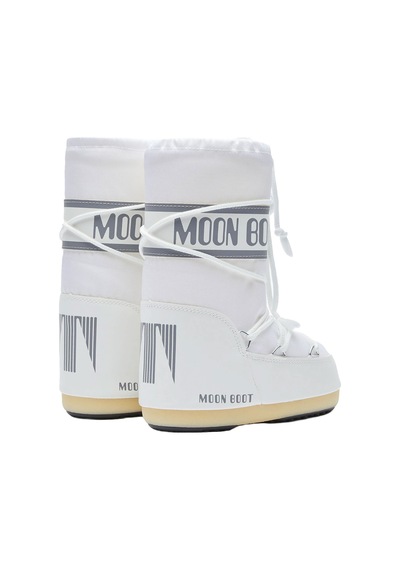 A001 White Bot Kar Kadın / Kız 80d1400440-a001 Moon Boot Icon Nylon White 23-34 Beyaz