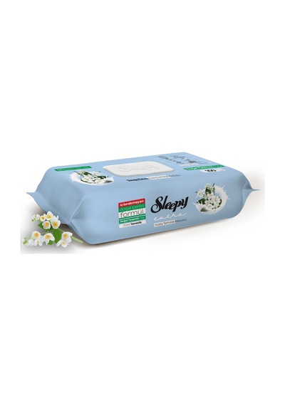 5 Adet Sleepy Yüzey Temizlik Havlusu Yasemin 100'lü