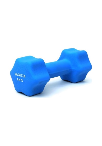 Delta 6 Kg X 1 Adet Deluxe Neopren Kaplı Turkuaz Demir Dambıl