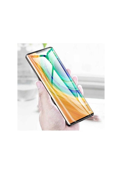 Ekılıf - Huawei Mate 30 Pro Uyumlu - Ekran Koruyucu Süper Pet Ekran Koruyucu Jelatin - Şeffaf