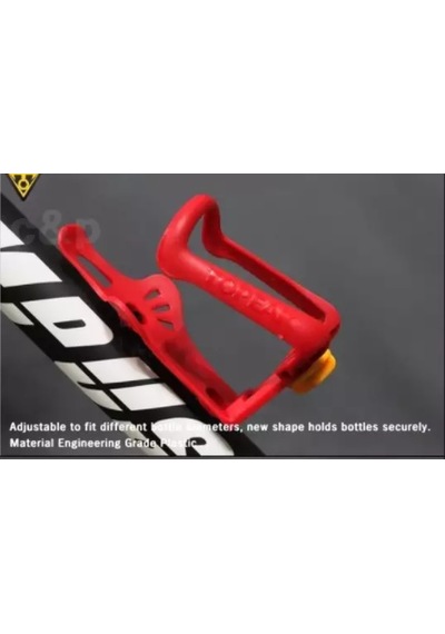 Topeak Modula Cage Ex Matara Kafesi Beyaz Kırmızı