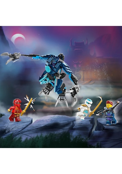 LEGO® NINJAGO Kai’nin Ateş Elementi Robotu 71808 7+ Yaratıcı Oyuncak Yapım Seti - 322 Parça