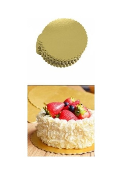Pasta Altlığı Mendil Gold 50 Li 18 Cm Beyaz