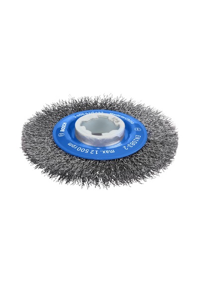 Bosch Professional Accessories Cam Fırçası, Dalgalı Tel Clean Metal İçin, X-lock, Ø 115 Mm, Tel Kalınlığı 0,3 Mm