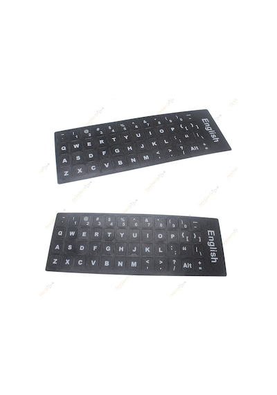 Ingilizce Q Klavye Etiketi Sticker A+ Kalite Ingilizce Q Klavye Etiketi Sticker A+ Kalite