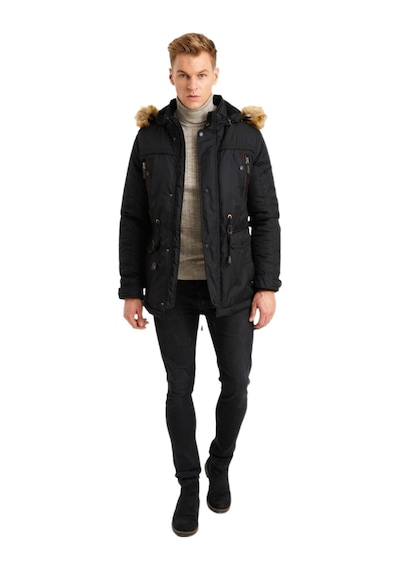 Dynamo Erkek Spor Parka 3670 Bgl-st01639 Siyah