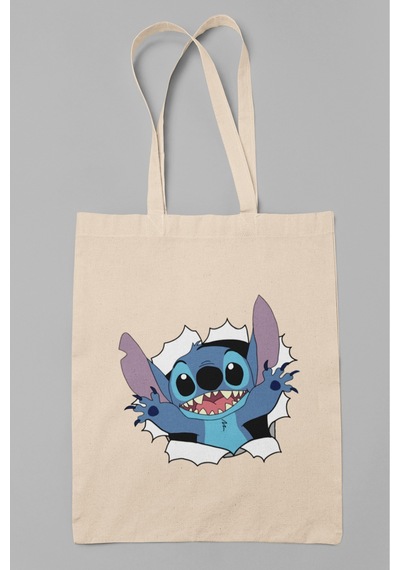Stitch Bez Çanta Krem