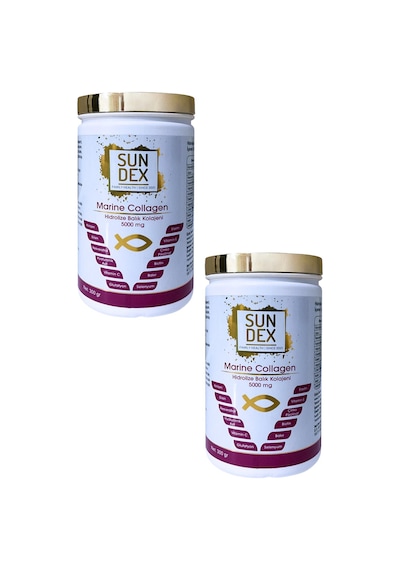 Sundex Marine Collagen Hidrolize Balık Kolajeni 2 x 300 G