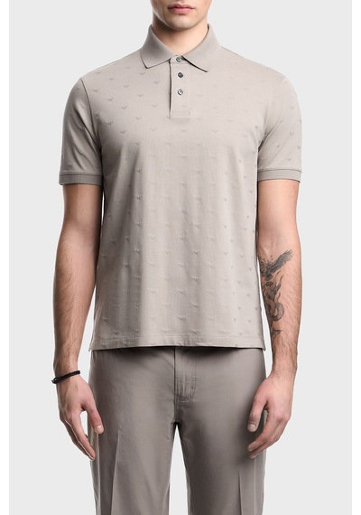 Emporio Armani Erkek Polo Em004912 Af10762 F6219 Gri Gri