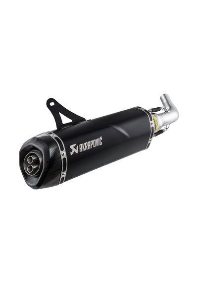 Vespa GTS-GTV 125-300 Egzoz SLIP-ON Black Edition Euro 3-4 (-2020) / AKRAPOVIC