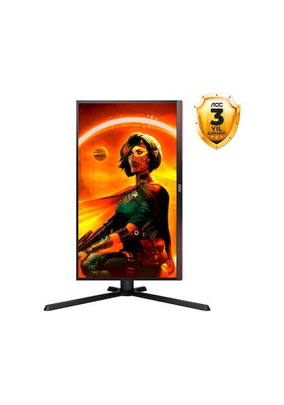 Aoc 25G3ZM/BK 24.5" 0.5 MS 240 Hz HDMI DP Adaptive Sync Full HD Yükseklik Ayarlı VA Monitör