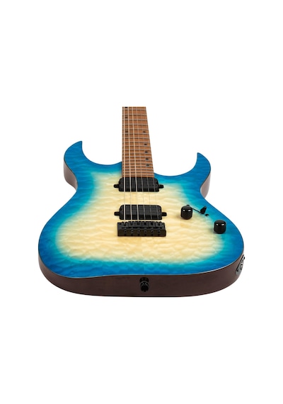 Spira S-500 Qab Elektro Gitar Trans Aqua Blue