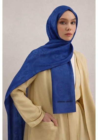 Pierre Cardin Lyocell Naia Rivela Şal 6080200 Mavi