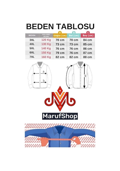 Erkek Büyük Beden 120-160 Kilo Arası İçin Uygun Katlanabilir Uzun Kol Pamuk Cepli Kot Gömlek Mavi Erkek Büyük Beden 120-160 Kilo Arası İçin Uygun Katlanabilir Uzun Kol Pamuk Cepli Kot Gömlek Mavi