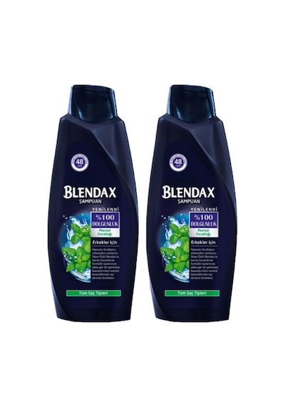 Blendax Erkek Mentol Ferahlığı Şampuan 2 x 500 ML