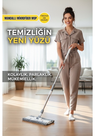 Mikrofiber Mandallı Mop Mandallı Bez Tutucu, Sapsız Gönderilecektir 11102 - 691519099