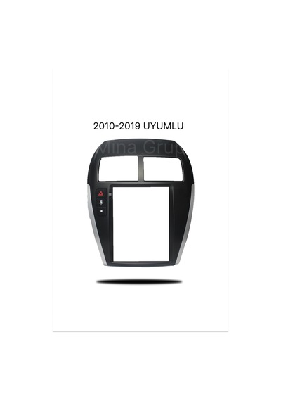 Snp Serisi Mitsubishi Asx 2010 İle 2019 Uyumlu 9.7 İnç Tesla Tasarım Android Multimedya Sistemi 6-128 Gb Hafıza Carplay Android Auto Ve Geri Görüş Kamerası 9.7''