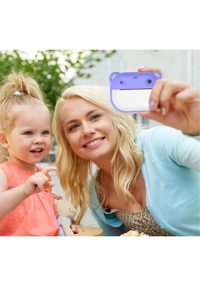 Video Kayıt Fotoğraf Çocuk Kamerası Anlık Termal Resim Kağıt Baskılı