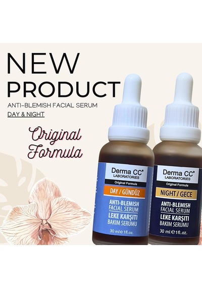 Anti-blemish Day Facial Serum, 30ml, With Niacinamide, Alpha Arbutin, Panthenol And Aloe Vera